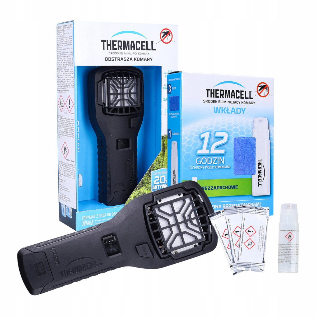 Thermacell Mr300 Urządzenie Odstraszające + Wkłady THERMACELL