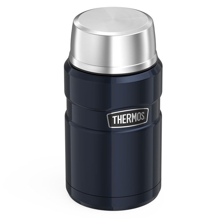 Thermos, Termos obiadowy, King, granatowy, 710 ml