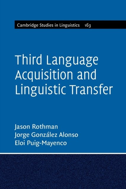 Third Language Acquisition and Linguistic Transfer - Opracowanie ...