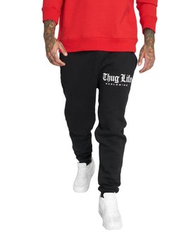 Thug Life, Joggery męskie dresowe Digital, czarny, rozmiar XL - Thug Life