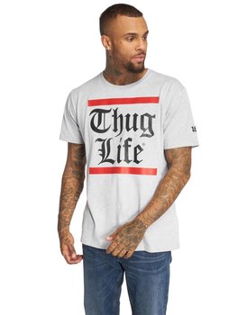 Thug Life, Koszulka męska T-Shirt B.Gothic, szary, rozmiar L - Thug Life