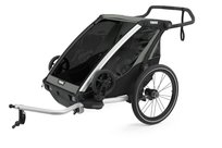Thule, Chariot Lite 2, Wózek Biegowy, Przyczepka Rowerowa Dla Dziecka, Agave-Black