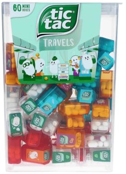 Tic Tac, drażetki mini pudełka mix smaków Lilliput, 60 sztuk - Nestle