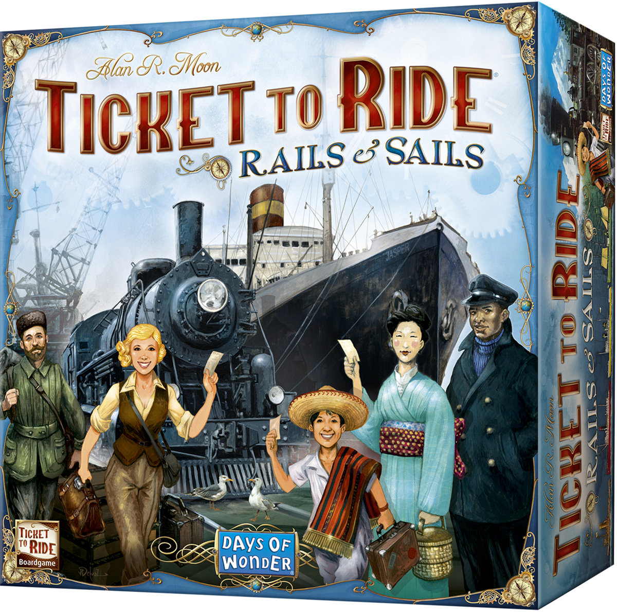 Ticket to Ride: Rails and Sails - Days of Wonder | Sklep EMPIK.COM