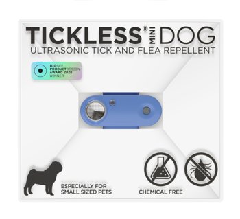 TickLess Pet Mini Greek Blue - urządzenie chroniące przed kleszczami  - TickLess