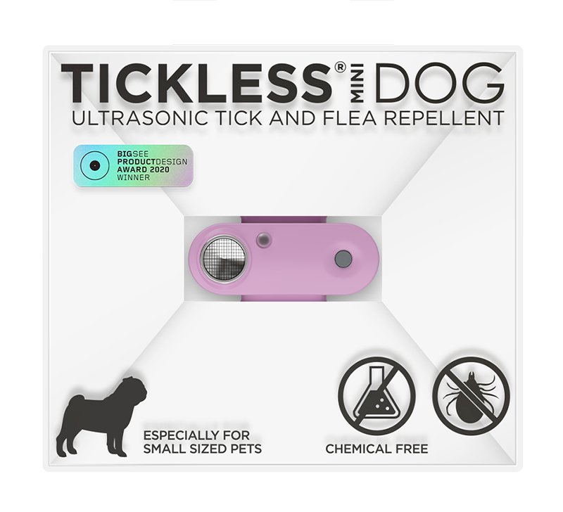 Фото - Ліки й вітаміни Organ TickLess Pet Mini  Purple - urządzenie chroniące przed kleszczami / o 