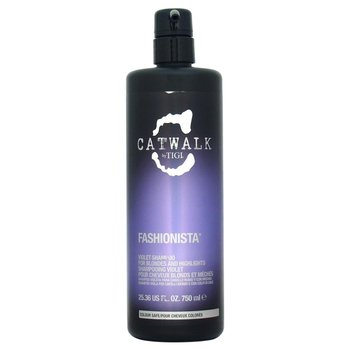 Tigi, Catwalk Fashionista Violet Shampoo, szampon do włosów blond i z pasemkami, 750 ml - Tigi