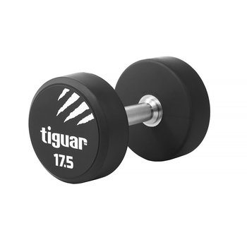 Tiguar, Hantel, czarno-biały, 17,5 kg - tiguar