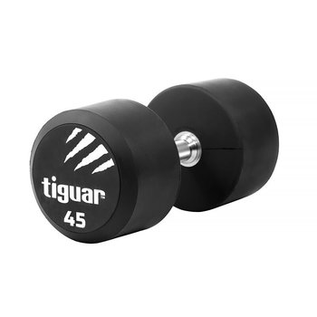 Tiguar, Hantel, czarno-biały, 45 kg - tiguar