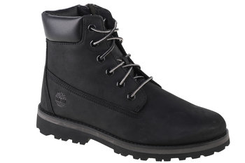 Timberland Courma 6 In Side Zip Boot Jr 0A28W9, Dla Chłopca, Trapery, Czarne - Timberland