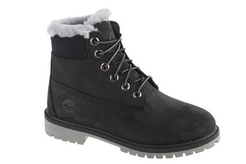 Timberland Premium 6 IN WP Shearling Boot Jr 0A41UX, dla chłopca, trapery, Czarne - Timberland