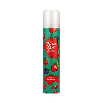 Time Out, suchy szampon do włosów Red berries, 200 ml - Time Out