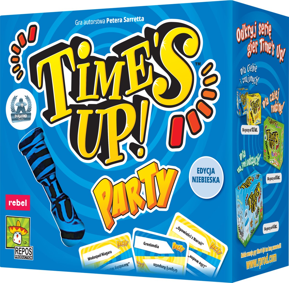 Time's Up! Party (edycja niebieska)-Zdjęcie-0
