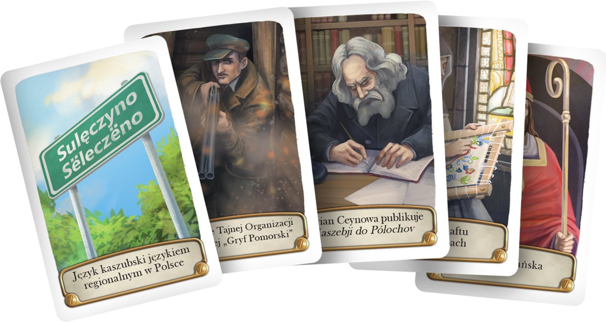 Timeline: Polska - Kaszuby edukacyjna, gra karciana, Rebel