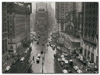 TIMES SQUARE NYC plakat obraz 80x60cm - Wizard+Genius