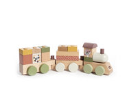 Tiny Love, Drewniane Klocki, Pociąg, Boho Chic Tiny Love Boho