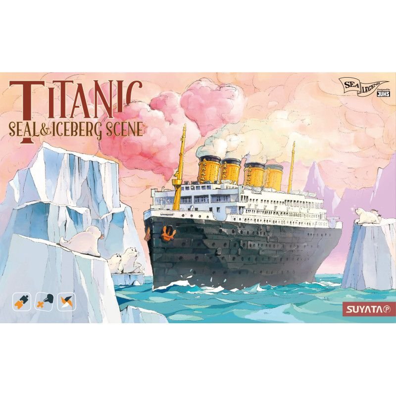 Фото - Збірна модель Iceberg Titanic Seal +  Scene Suyata Sl-001 