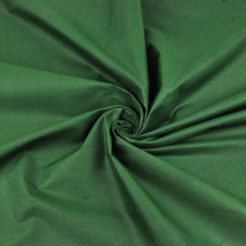 Tkanina bawełniana jednokolorowa ciemno zielona - 94 - ANTEX