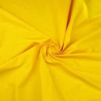 Tkanina bawełniana jednokolorowa żółta 220cm - 6 (KT) - ANTEX