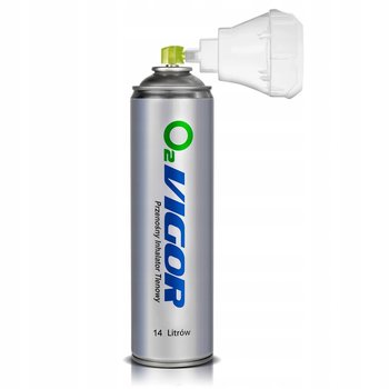 Tlen inhalacyjny skoncentrowany w sprayu Tlen inhalacyjny w puszce wysokie stężenia O2 - Inny producent