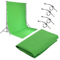 Tło fotograficzne Green Screen 2x3m