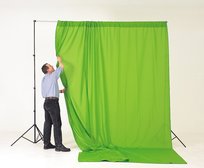Tło materiałowe Lastolite Chromakey 3x3,5m Greenscreen Inna marka