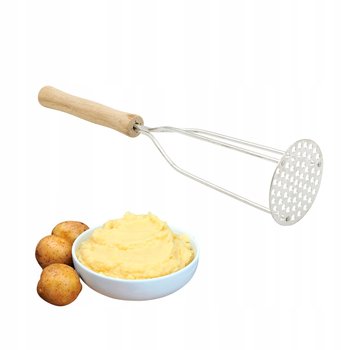 TŁUCZEK DO ZIEMNIAKÓW UBIJAK PRASKA PUREE STAL - decortrend