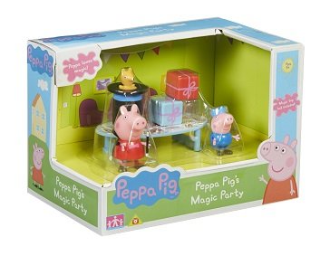 TM Toys, Świnka Peppa, zestaw Peppa: Magiczne przyjęcie