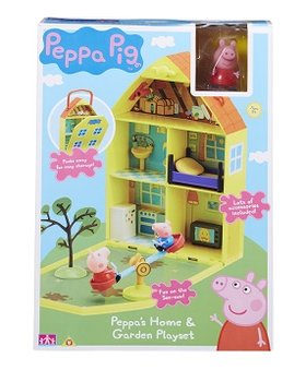 TM Toys, zestaw Domek Peppy z ogrodem - TM Toys