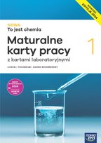 To jest chemia. Maturalne karty pracy. Klasa 1. Zakres rozszerzony. Liceum i technikum. Edycja 2024