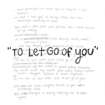 to let go of you - Emilee Estoya