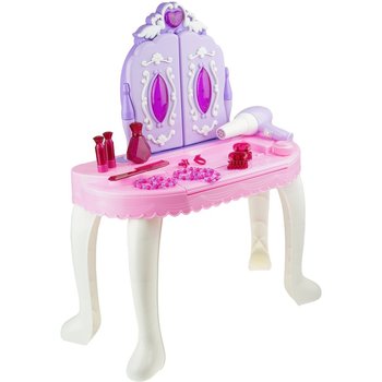 Toaletka dla dziewczynki z pianinkiem lustro pianino suszarka - KinderSafe