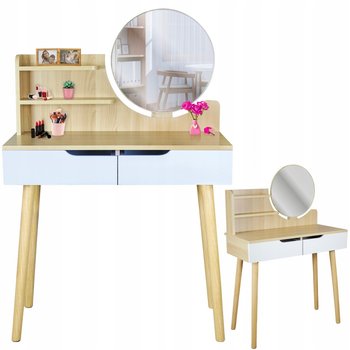 Toaletka z lustrem SCANDI kosmetyczna skandynawska - JUMI