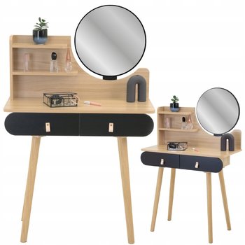 Toaletka z lustrem SCANDI kosmetyczna skandynawska - JUMI