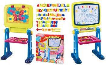 Tobi Toys, tablica edukacyjna dwustronna, 2w1 - Tobi Toys