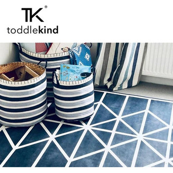 TODDLEKIND, Mata podłogowa do zabawy (piankowa), Prettier Playmat, Dark Blue  - Toddlekind