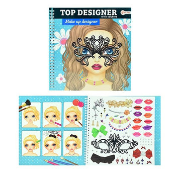 Toi-Toys, kolorowanka make-up Top Designer, 46131 - Toi-Toys