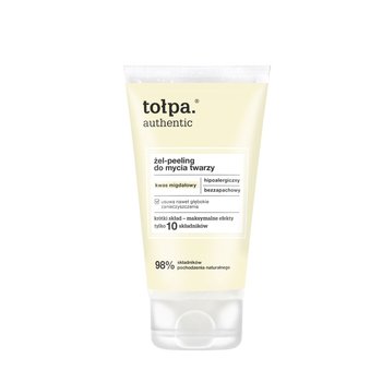 Tołpa, authentic, żel-peeling do mycia twarzy, 150 ml - Tołpa