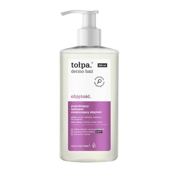 tołpa, dermo hair objętość, pogrubiający szampon zwiększający objętość, 250 ml - tołpa