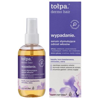 Tołpa, dermo hair wypadanie, serum stymulujące odrost włosów, 100 ml - Tołpa