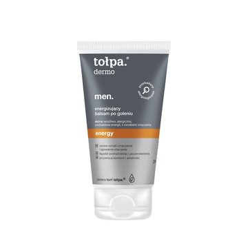 tołpa, dermo men, energizujący balsam po goleniu, 125 ml - tołpa