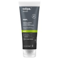 Tołpa, dermo men pure, węglowy peeling oczyszczający przeciw zaskórnikom, 100 ml