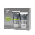 TOŁPA DERMO MEN Zestaw Głęboko oczyszczający żel do mycia twarzy, 150ml + Łagodzący balsam po goleniu bez alkoholu, 100ml - Tołpa