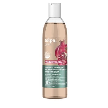 tołpa, green wzmacnianie, szampon micelarny do włosów osłabionych i wypadających, 300 ml - tołpa
