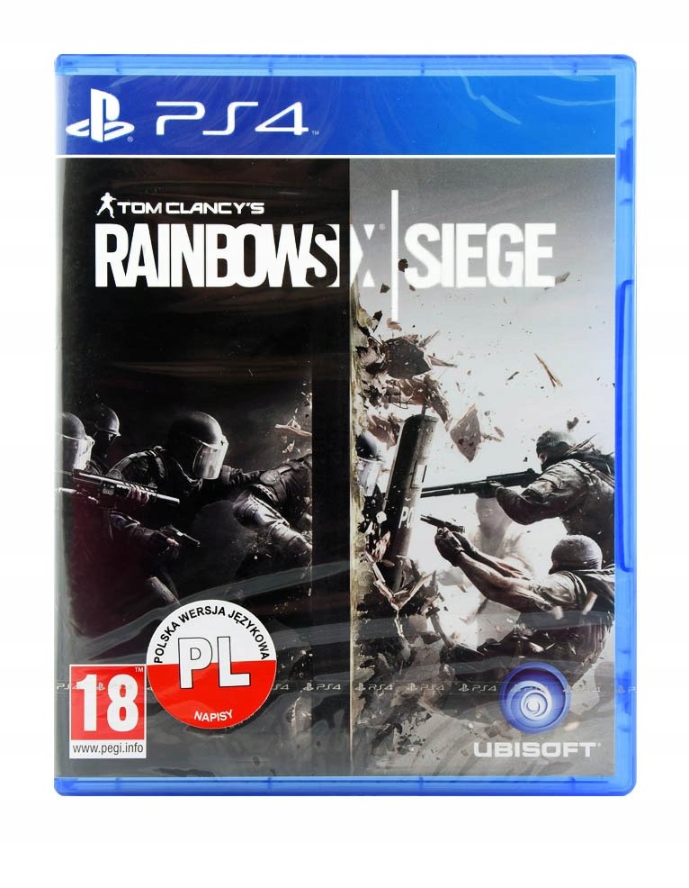 PS4　R6S Tom Clancys Rainbow Six Siege, PS4 - Ubisoft | Gry i
