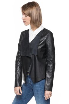 Tom Tailor, Żakiet damski, Fake Leather Jacket, rozmiar L - Tom Tailor