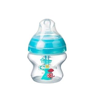 Tommee Tippee, Advanced, Anti-Colic, Butelka antykolkowa, dekorowana, 150 ml - Tommee Tippee