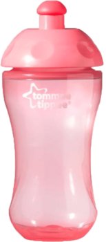 Tommee Tippee, Butelka sportowa, 300 ml, Różowa - Tommee Tippee