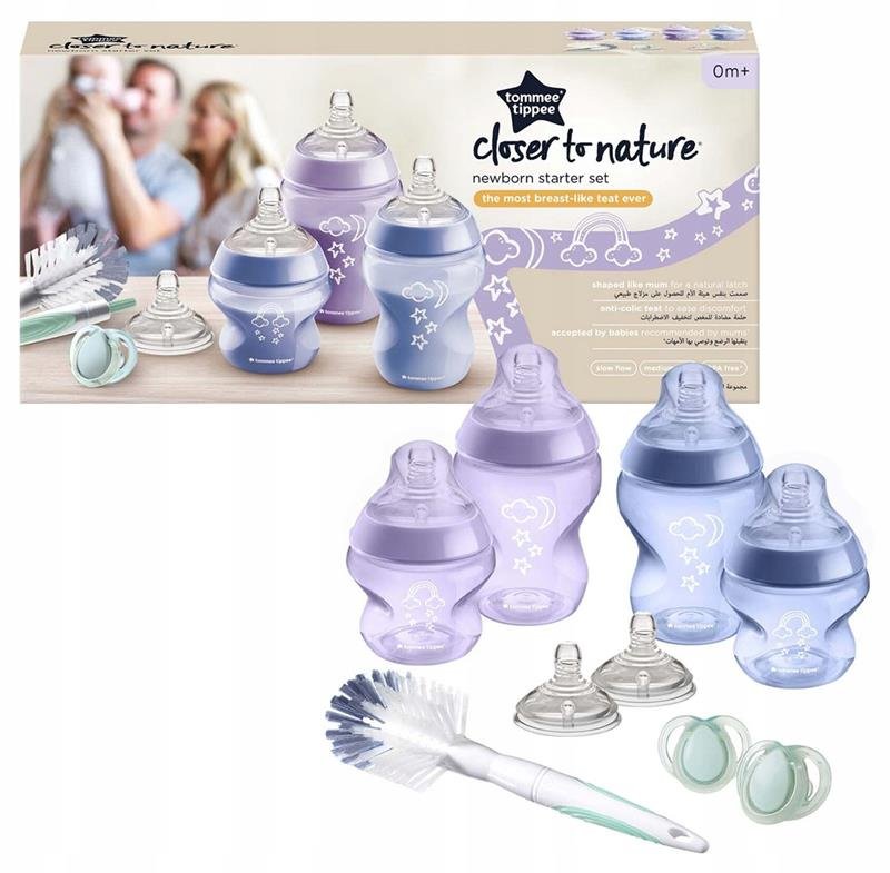 Tommee Tippee, Closer To Nature, Zestaw Startowy Dla Noworodka, 9 Szt ...