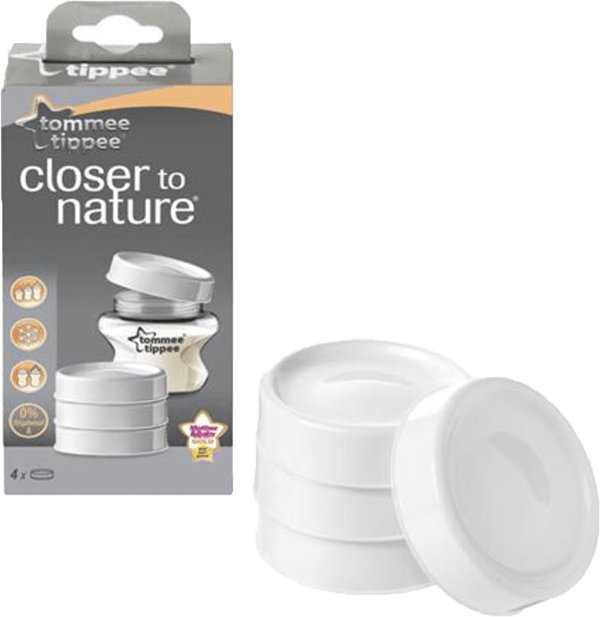 Tommee Tippee, Closer To Nature, Zestaw Zakrętek Do Butelek, 4 Szt ...